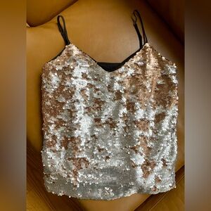 Sequin Embellished Women's Top